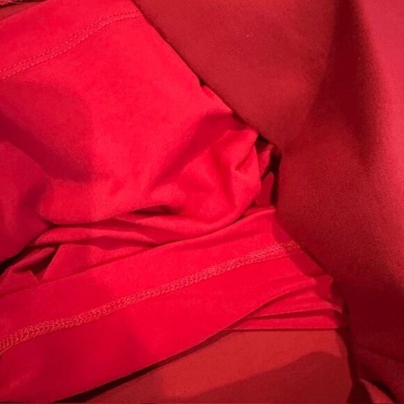 Dress the Population Quinn One Shoulder Red Bodycon Dress Stretch Size Medium - Picture 7 of 13